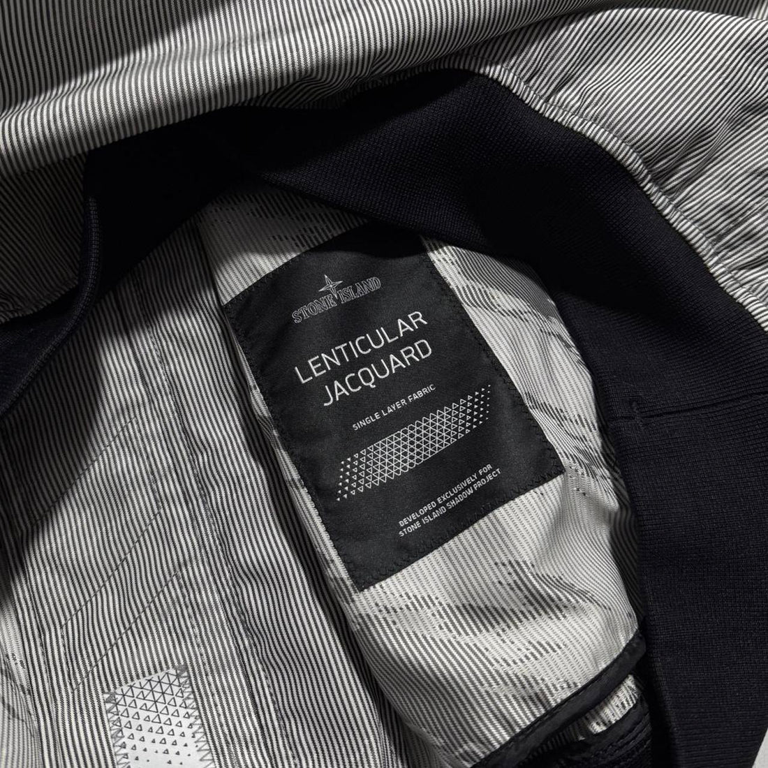 Stone Island Shadow Lenticular Jacquared Jacket