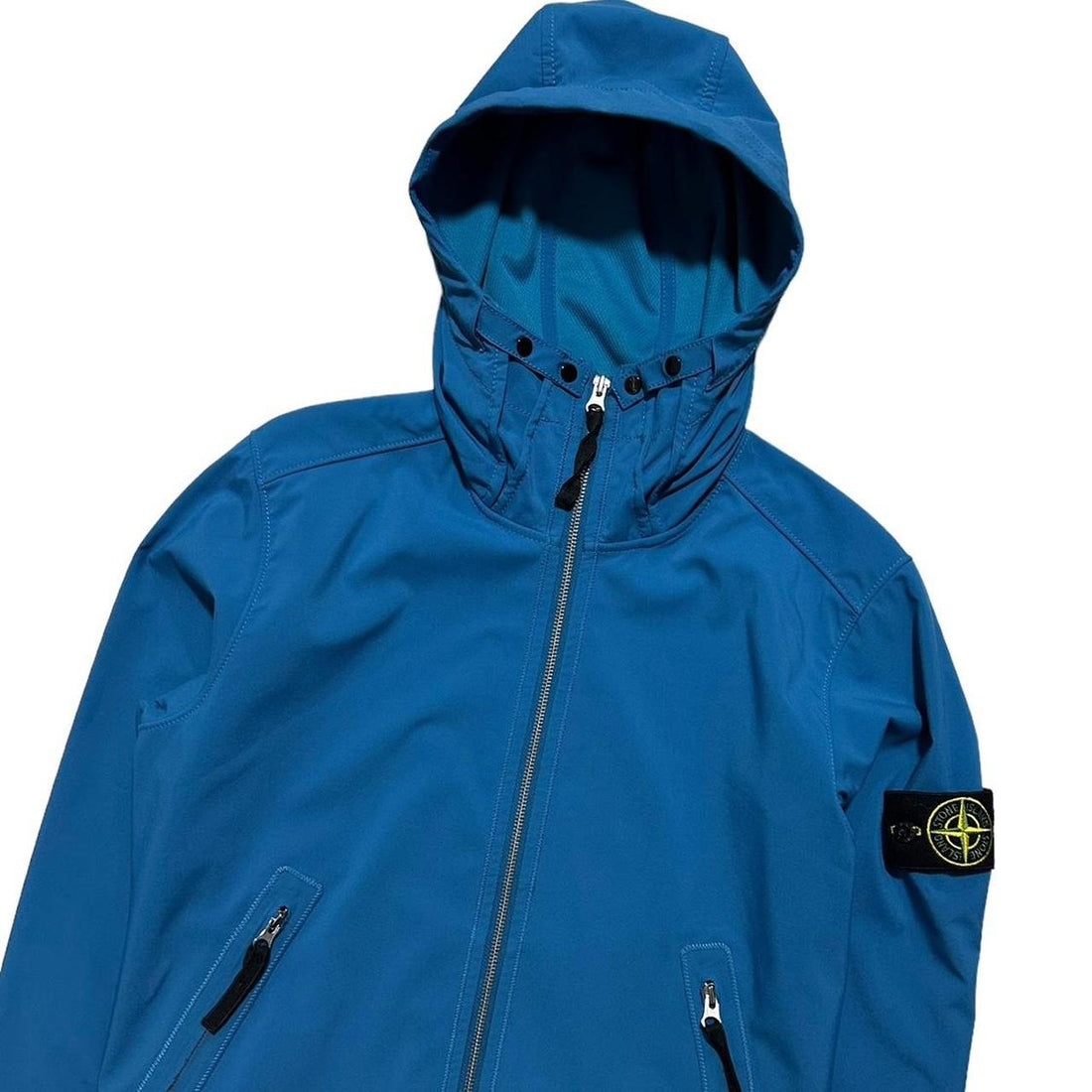 Stone Island Blue Light Soft Shell-R Jacket