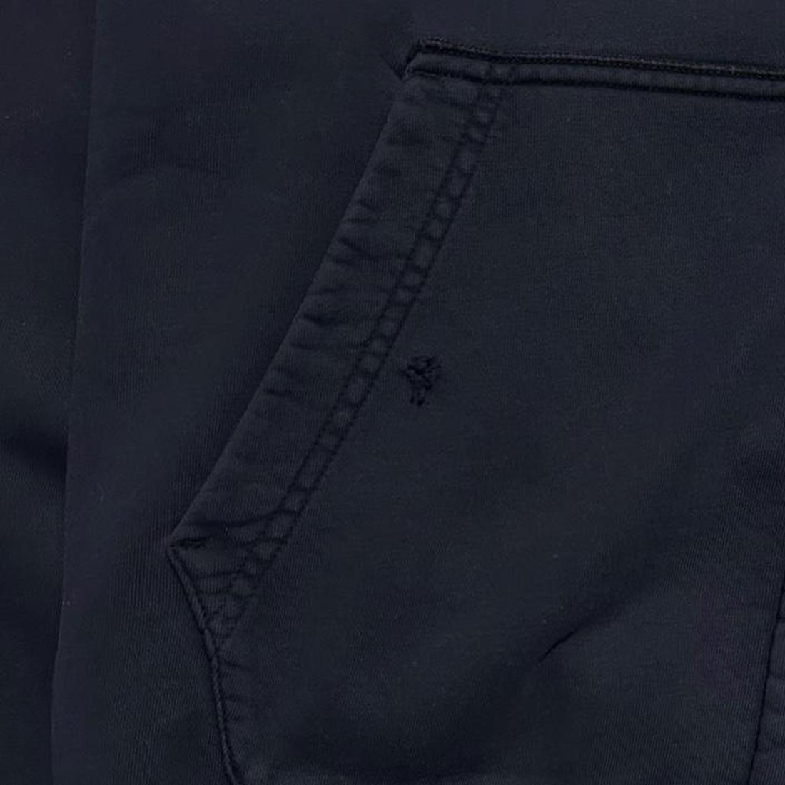 Stone Island Dark Blue Zip Up Hoodie