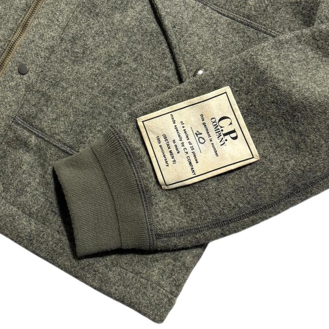 CP Company Shetland Wool Reversible Goggle Jacket