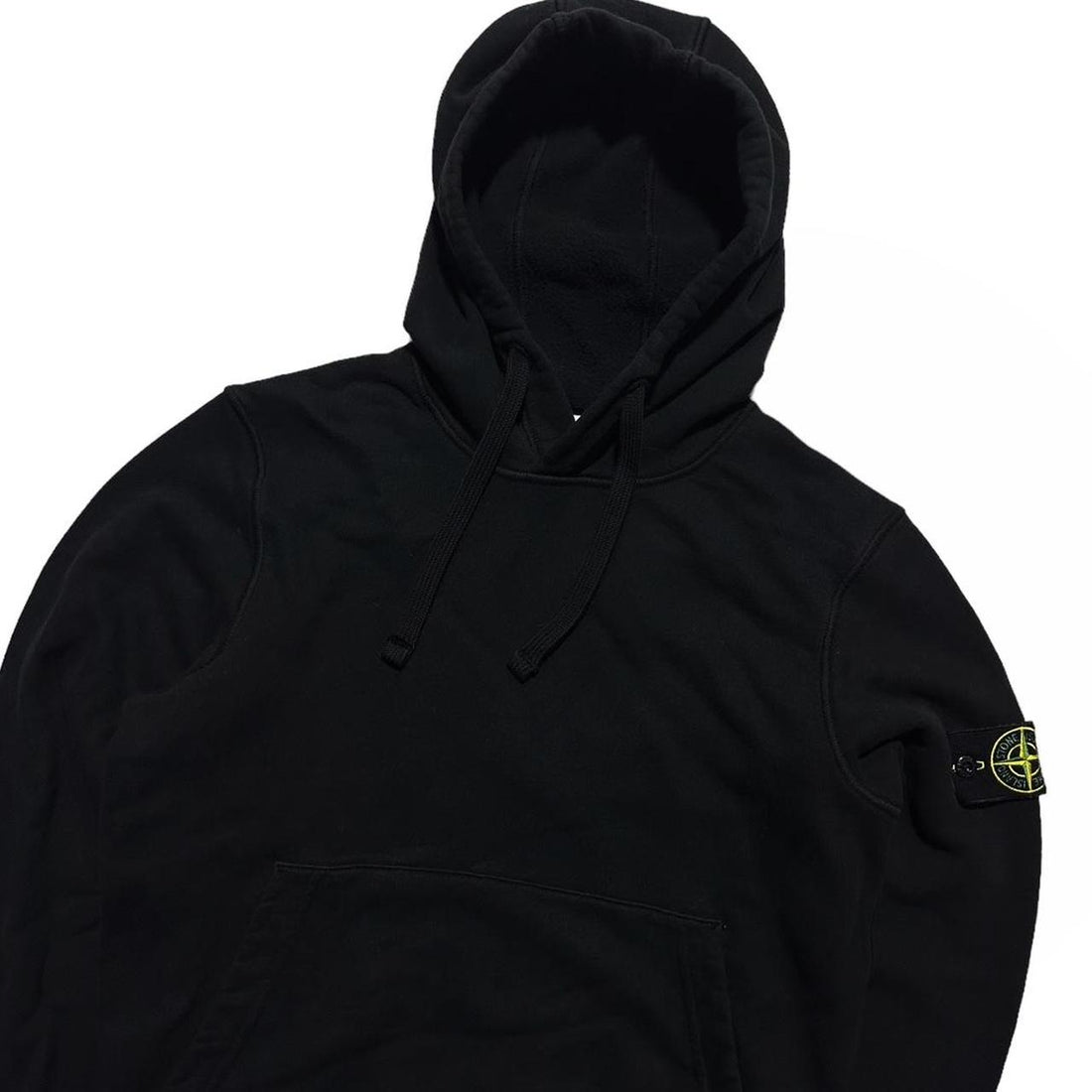 Stone Island Black Pullover Hoodie