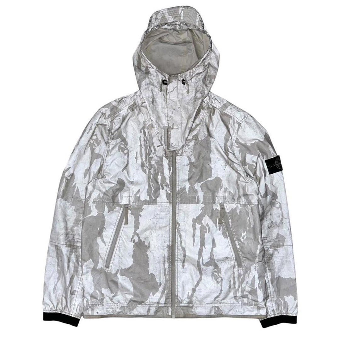 Stone Island Flowing Camo Reflective Mat Jacket