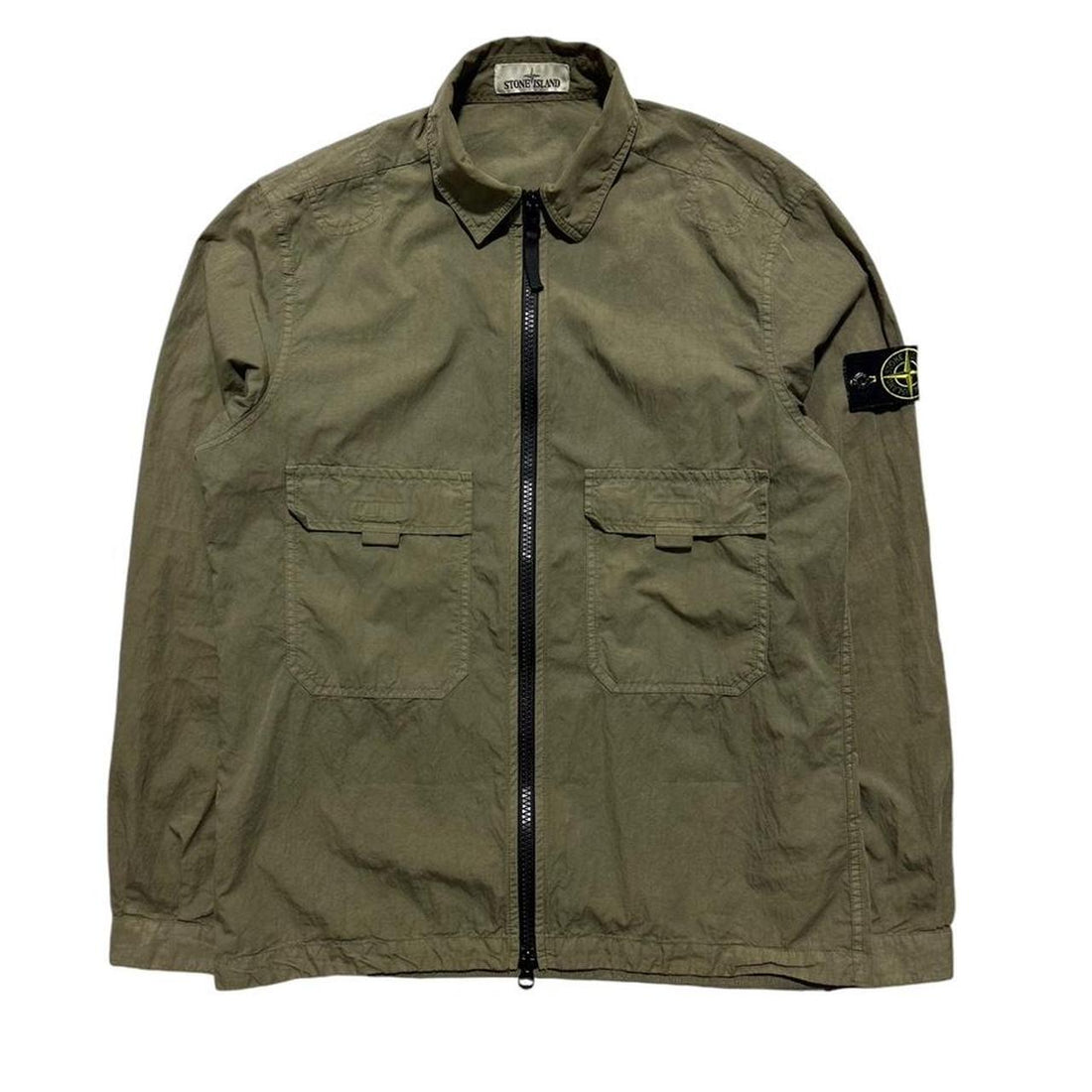 Stone Island Green Overshirt