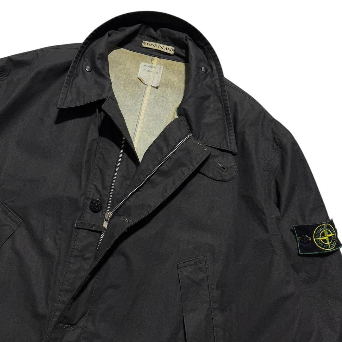 Stone Island S/S 2000 Trench Wax Jacket