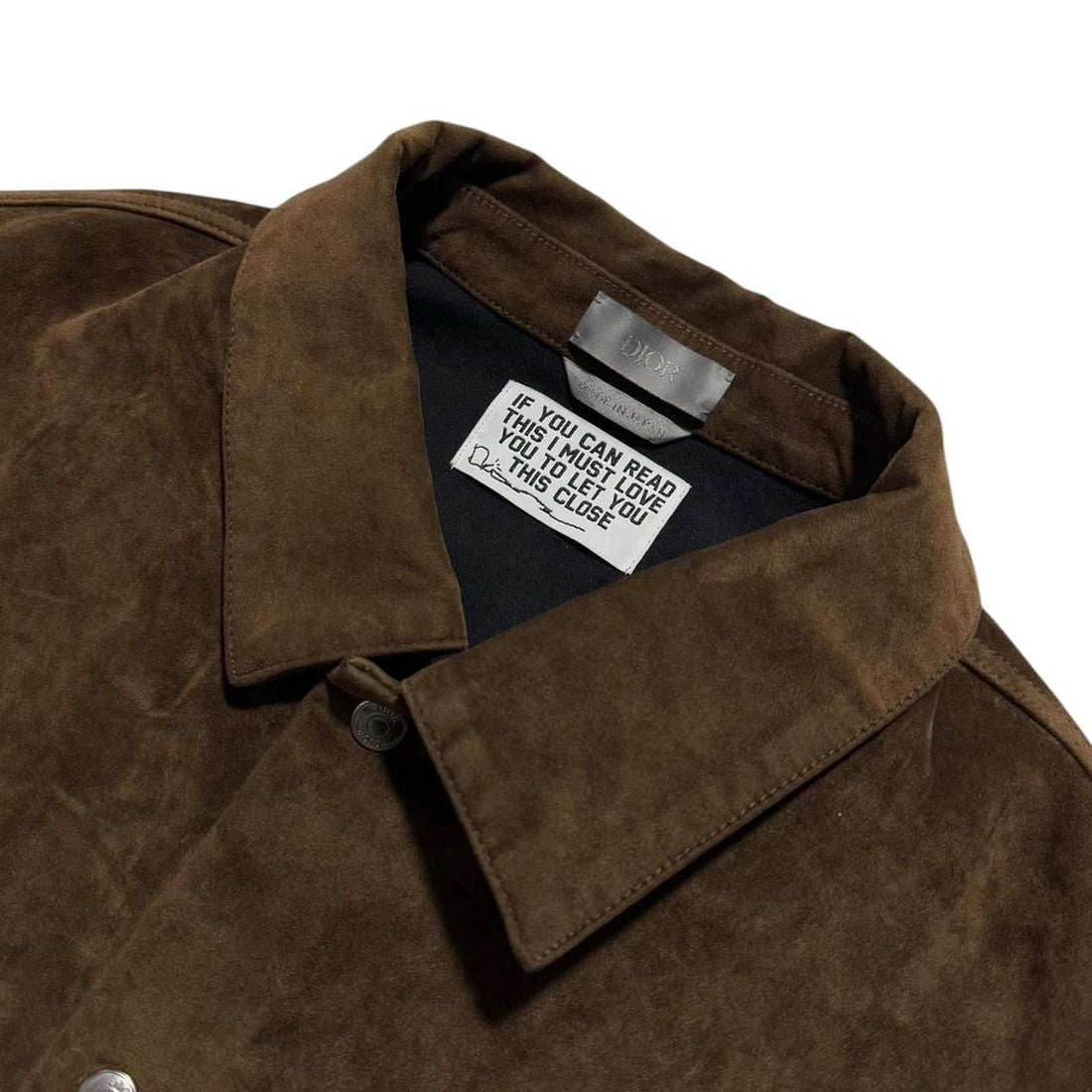 Dior Travis Scott Suede Jacket
