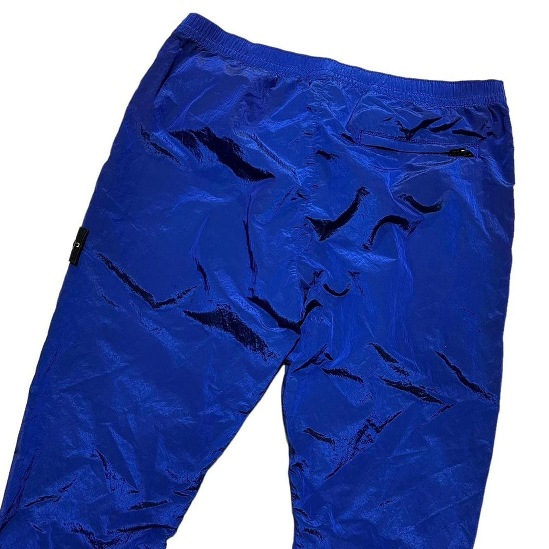 Stone Island Supreme Blue Nylon Bottoms