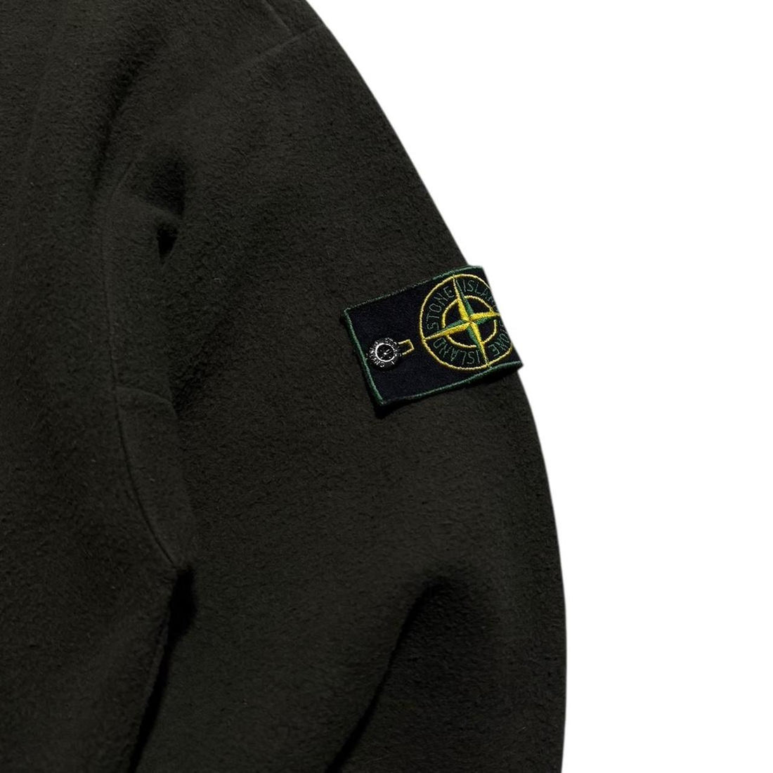 Stone Island A/W 1995 Dark Green Fleece Pullover
