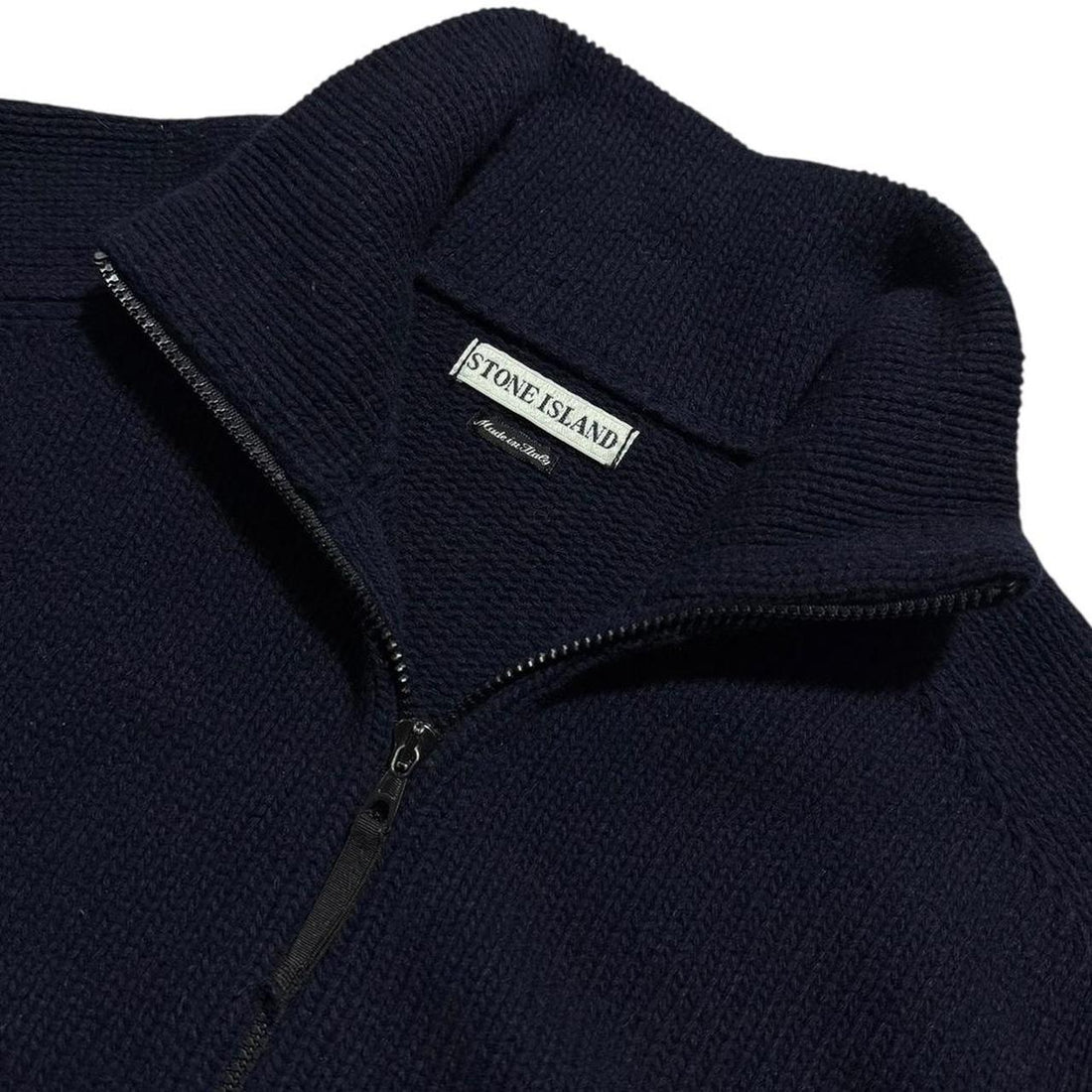 Stone Island 90's Heavy Knit Full Zip