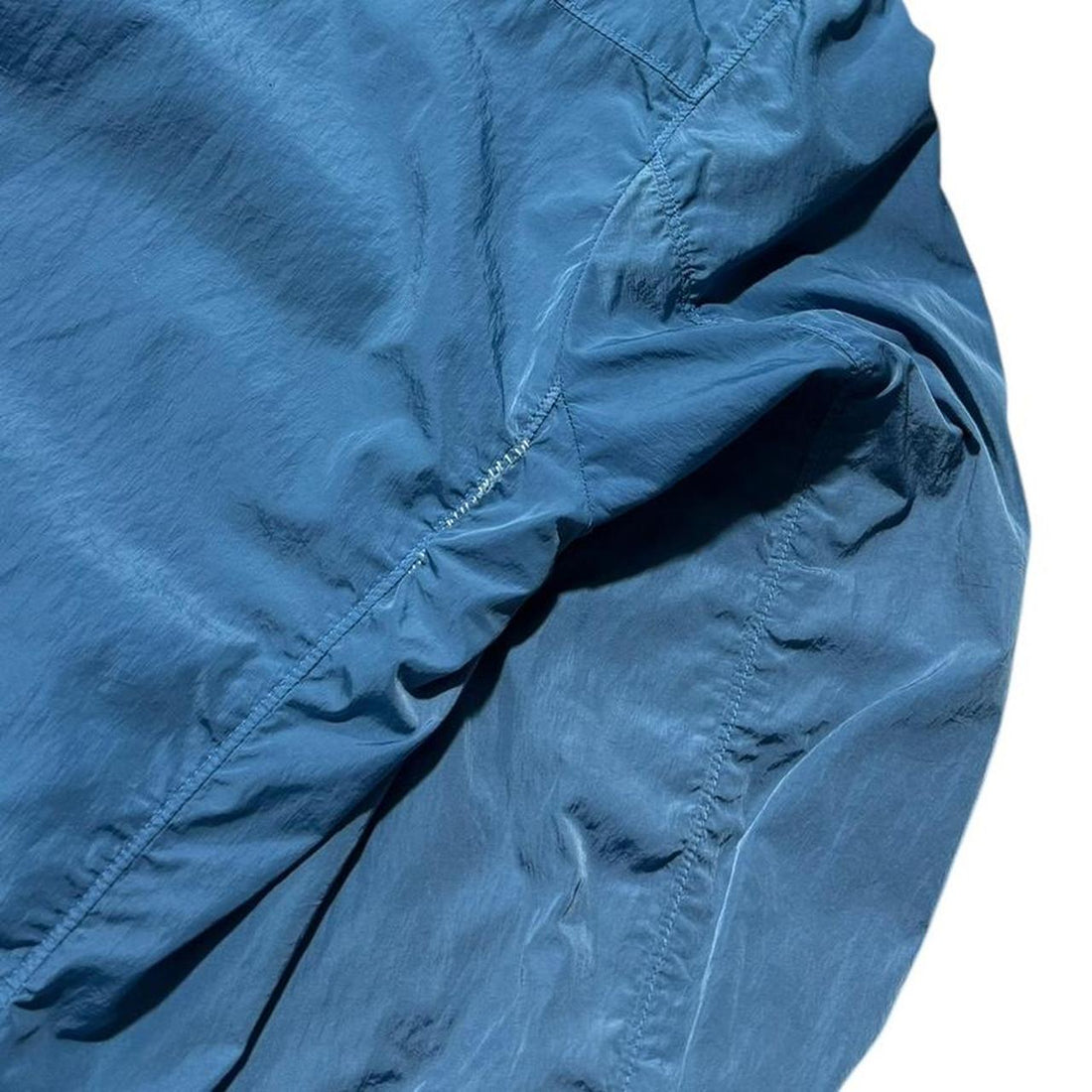 CP Company Nylon Blue Goggle Jacket
