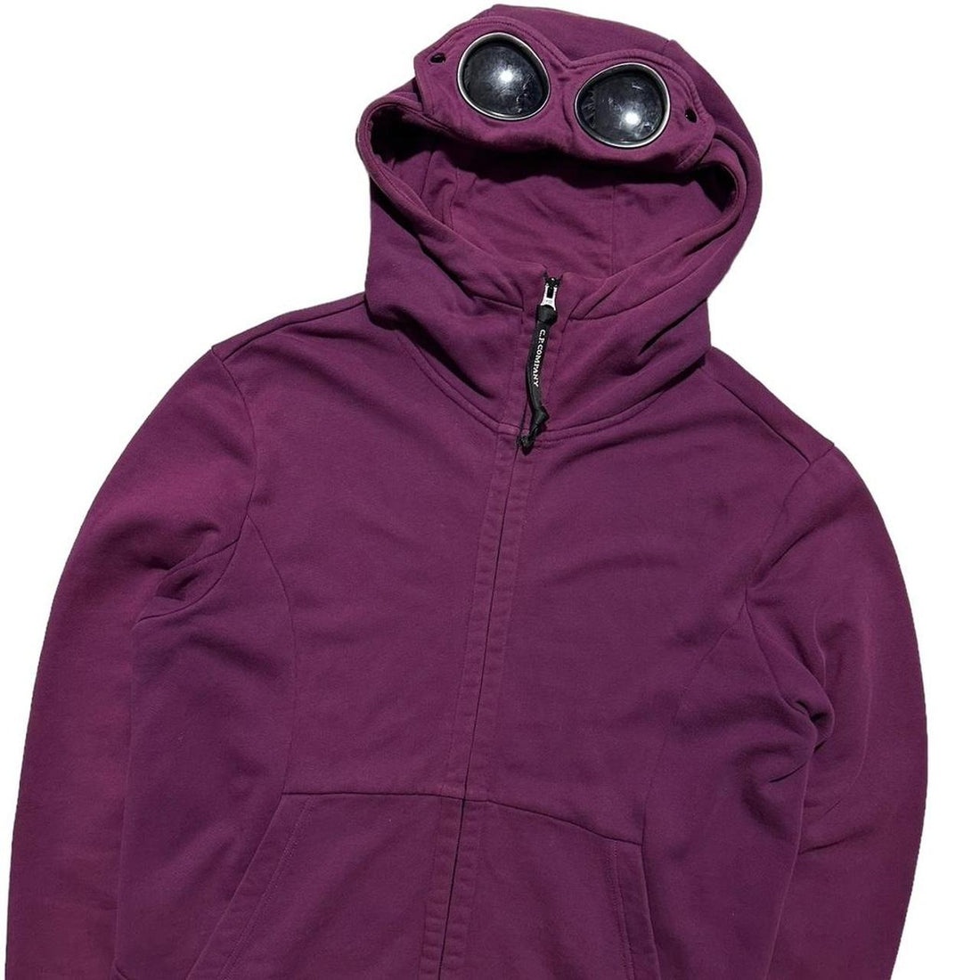 CP Company Purple Full Zip Goggle Hoodie