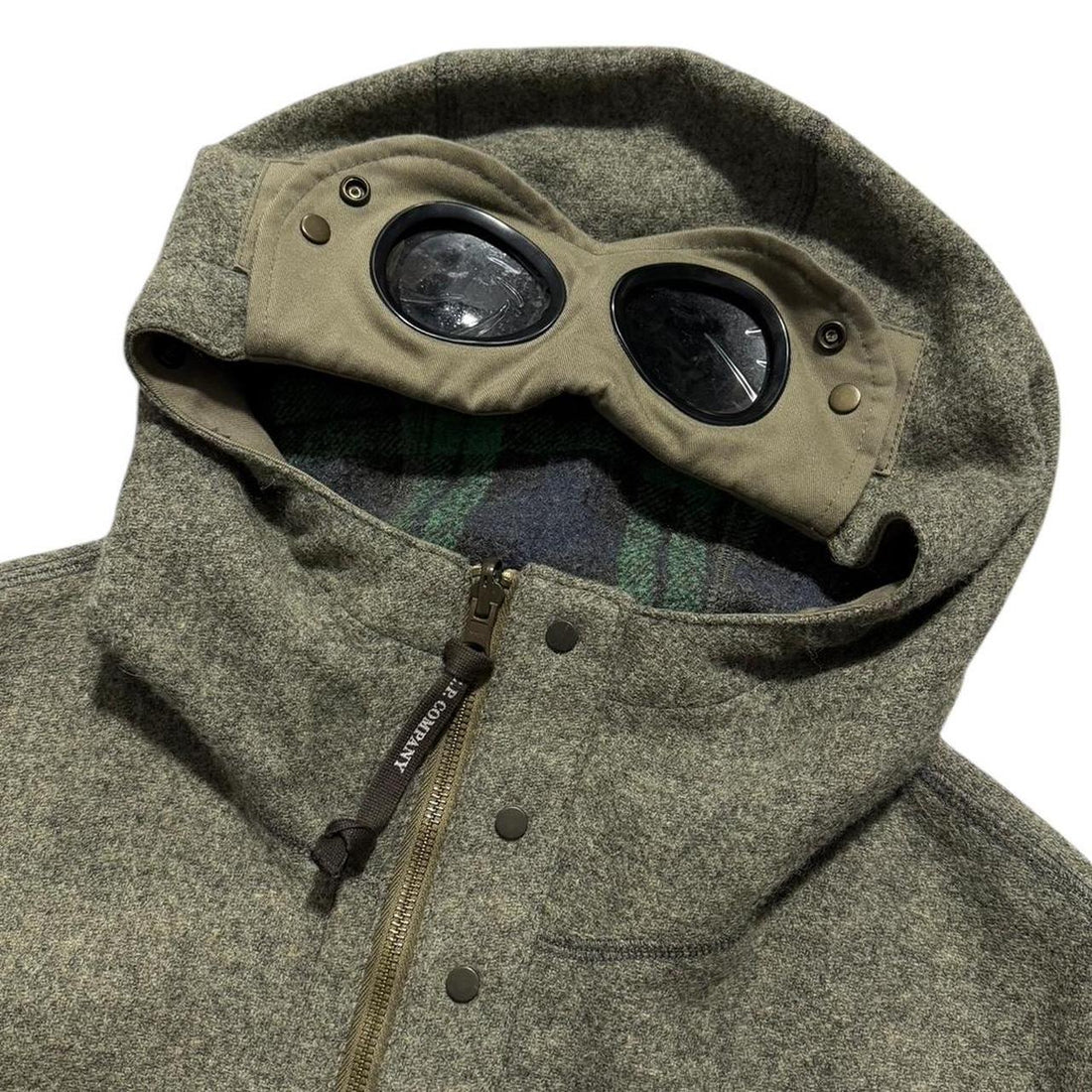 CP Company Shetland Wool Reversible Goggle Jacket