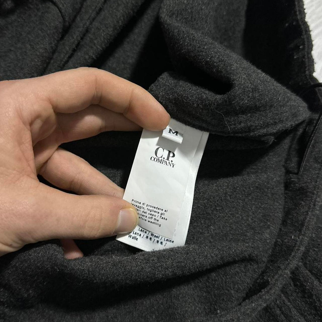 CP Company Grey Wool Jacket