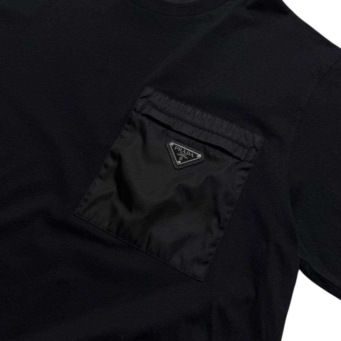Prada Nylon Pocket T-Shirt