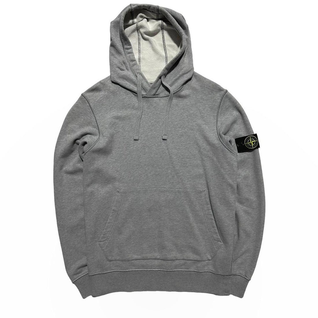 Stone Island Grey Pullover Hoodie