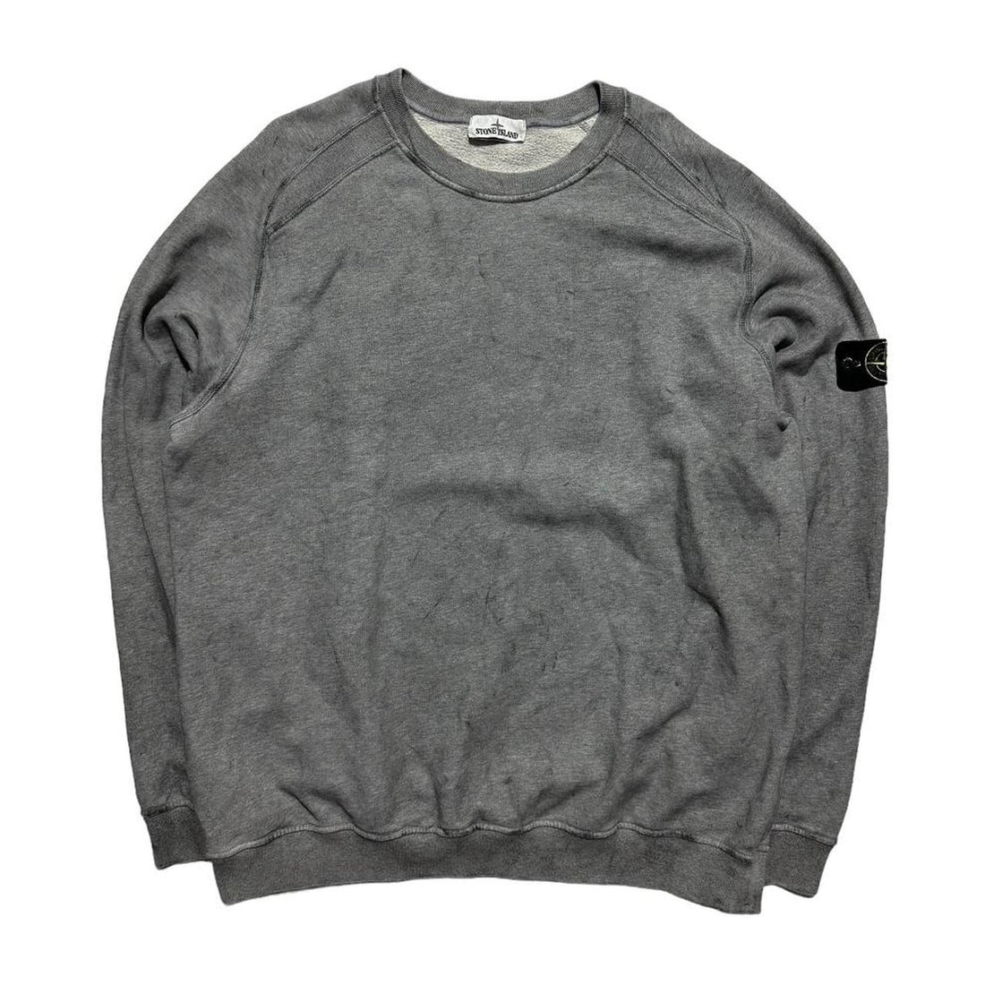 Stone Island Grey Dust Pullover Crewneck