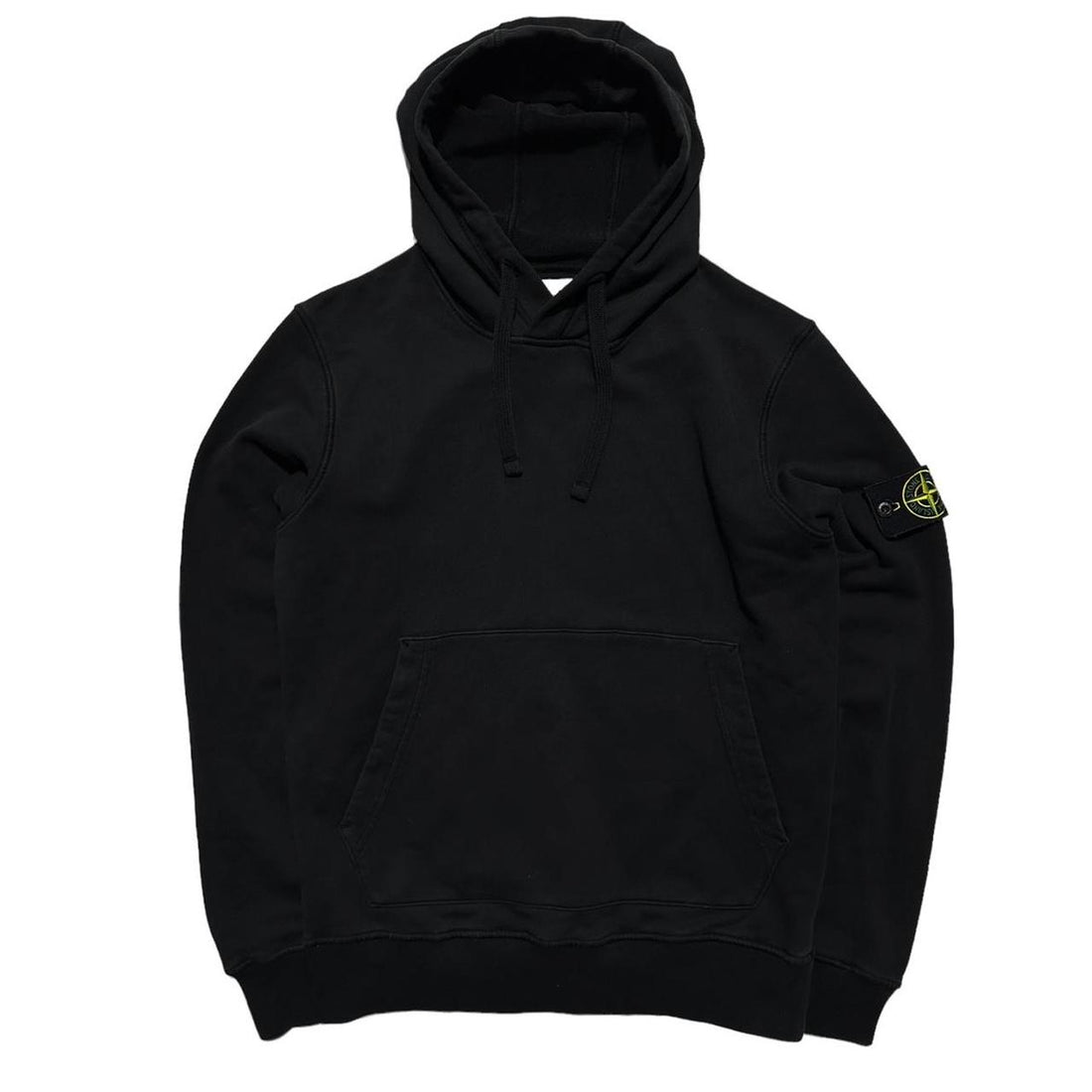 Stone Island Black Pullover Hoodie