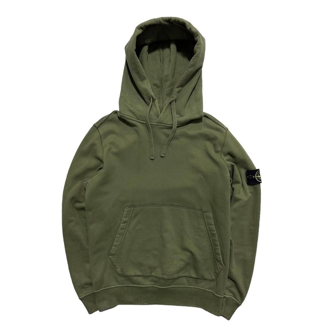 Stone Island Green Pullover Hoodie
