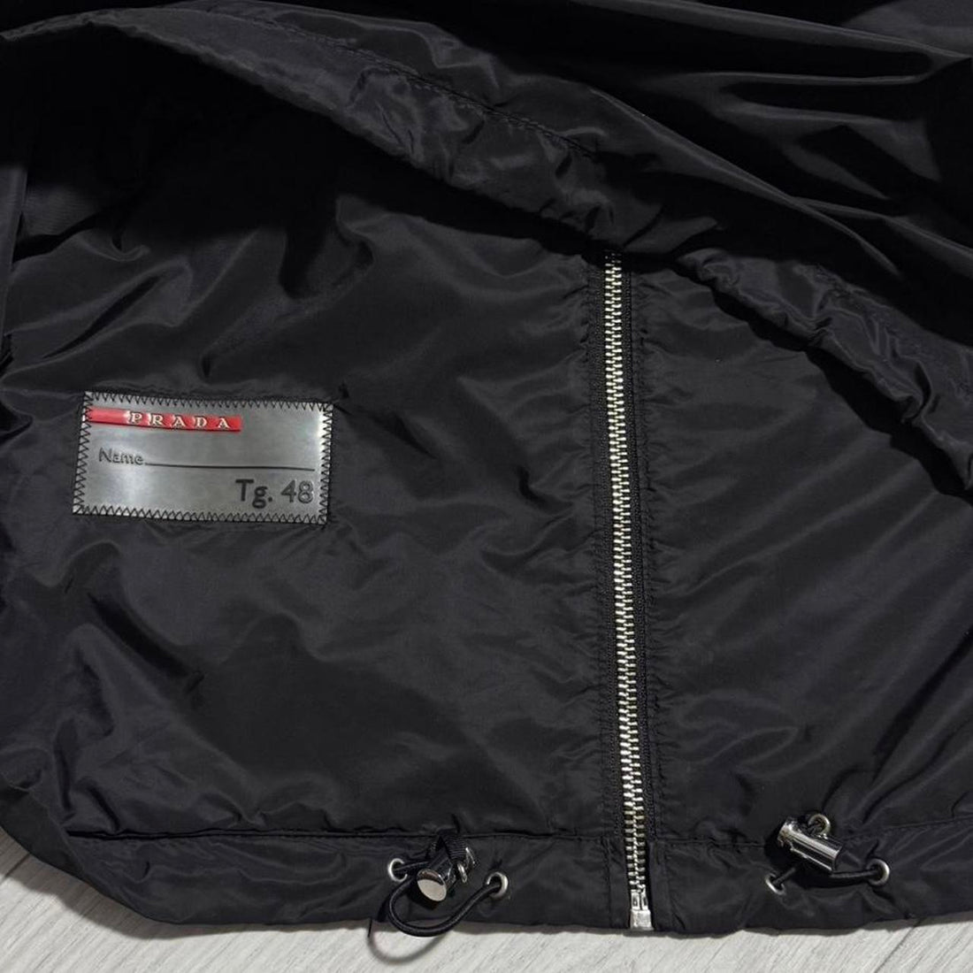 Prada Nylon Windbreaker Jacket