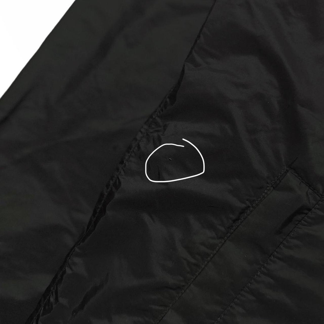 Prada Black Nylon Winbreaker Jacket
