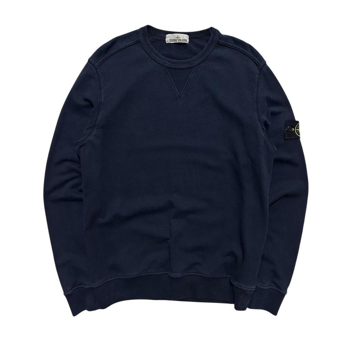 Stone Island Navy Pullover Crewneck