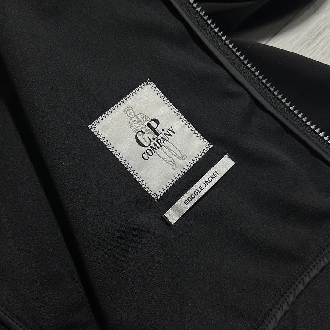 CP Company Black Goggle Jacket