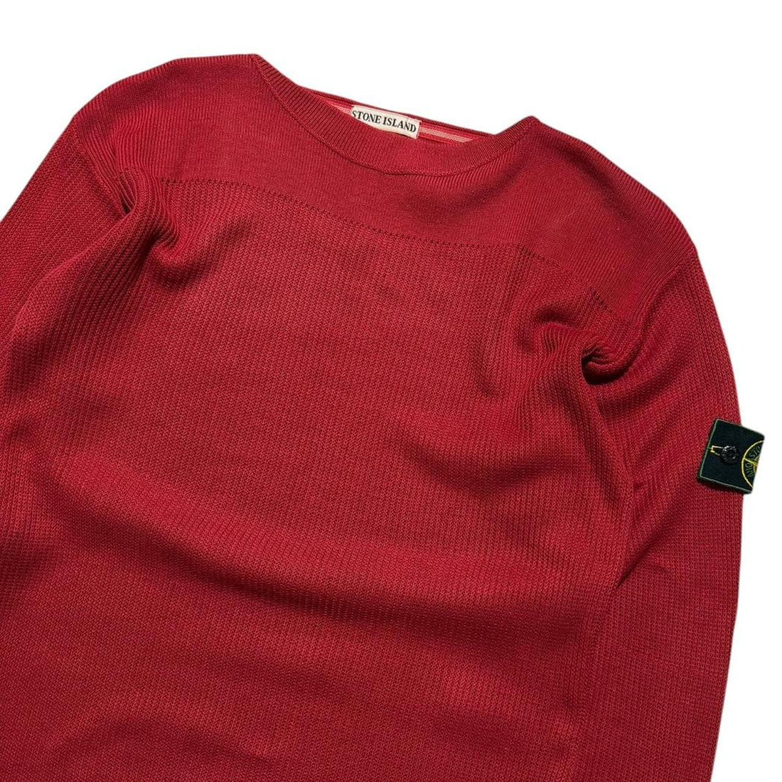 Stone Island 80's Ribbed Knit Jumper