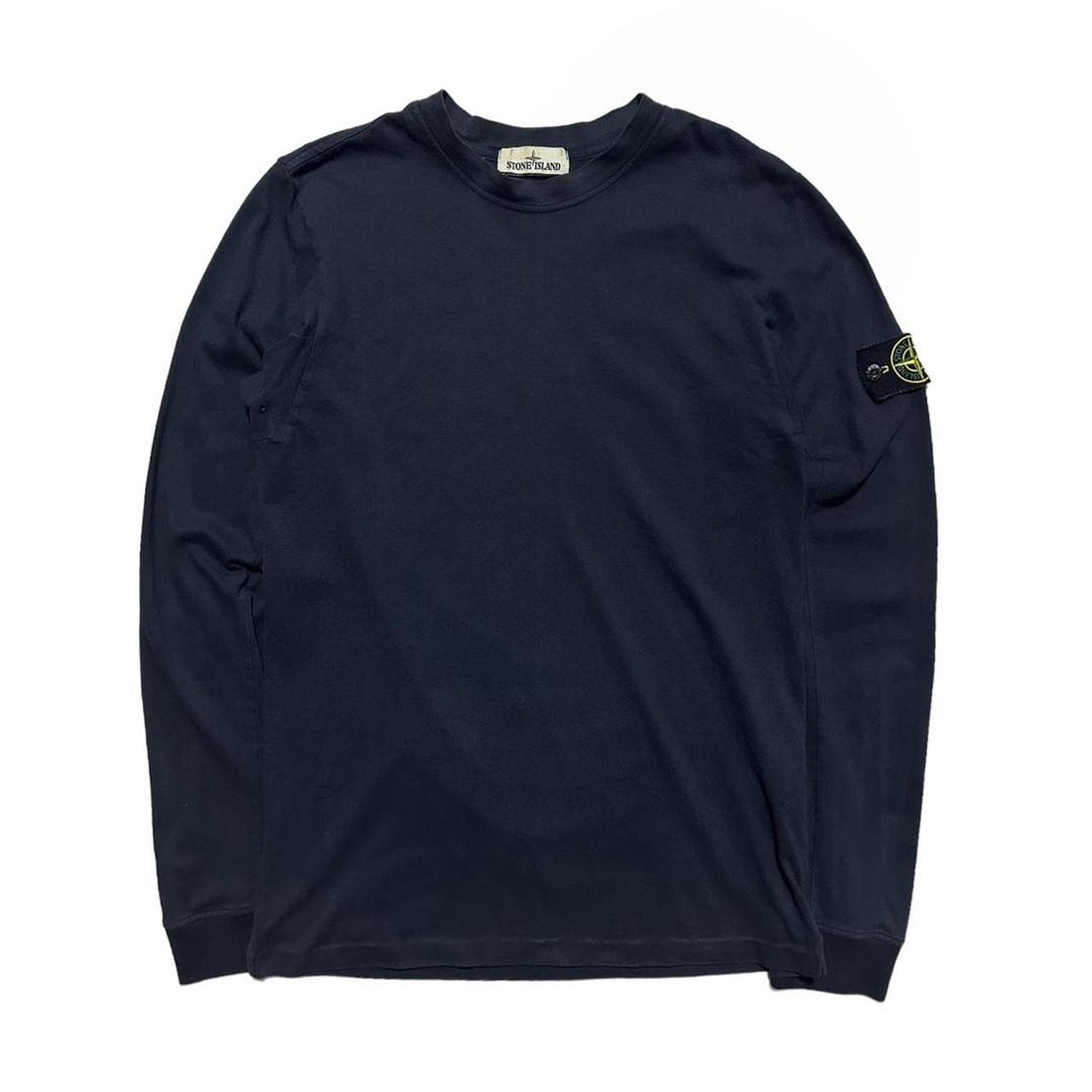 Stone Island Navy Long Sleeve Top