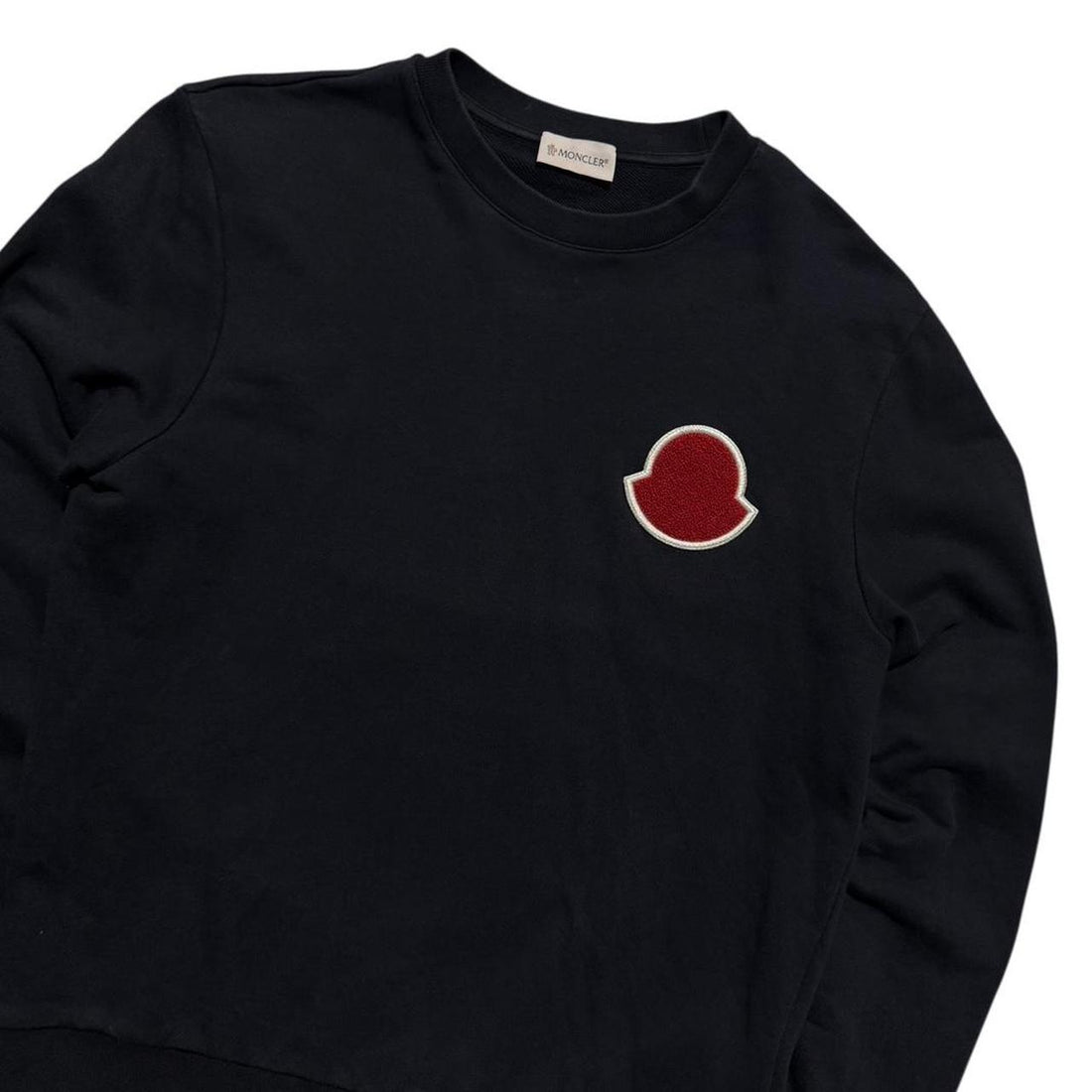 Moncler Side Logo Pullover Crewneck