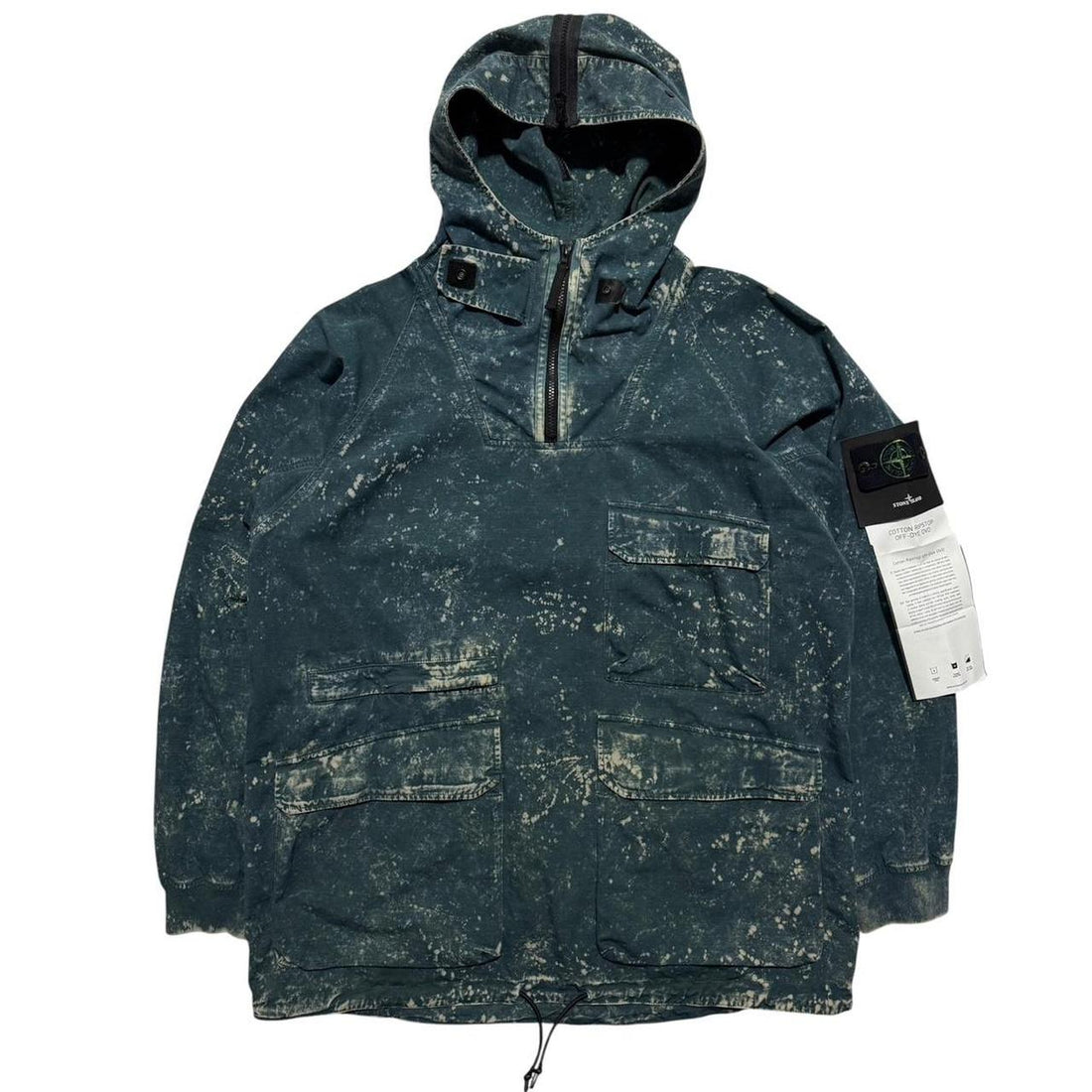 Stone Island Cotton Ripstop Acid Dyed Jacket
