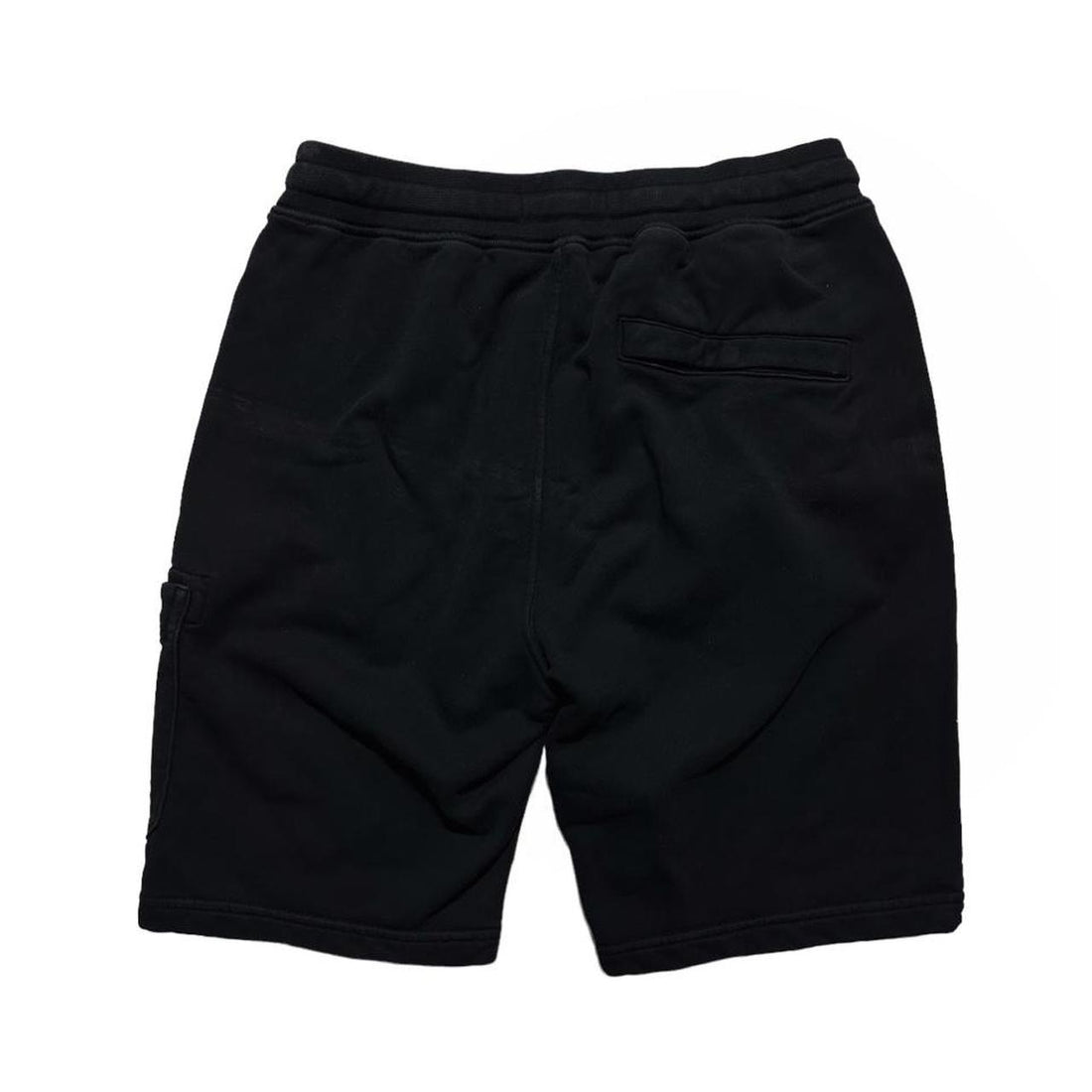 Stone Island Black Cotton Shorts