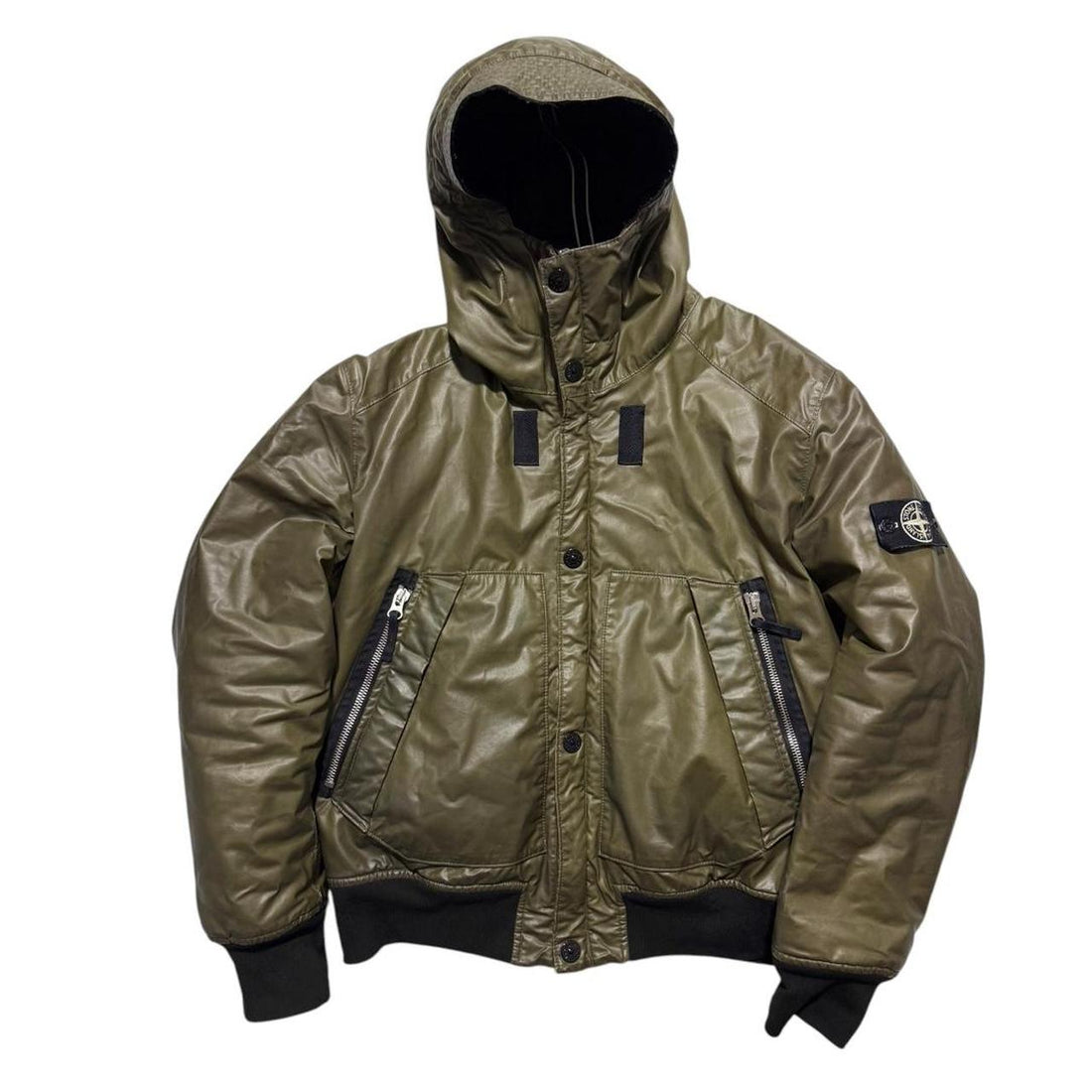 Stone Island 2010 Waxed Ice Jacket