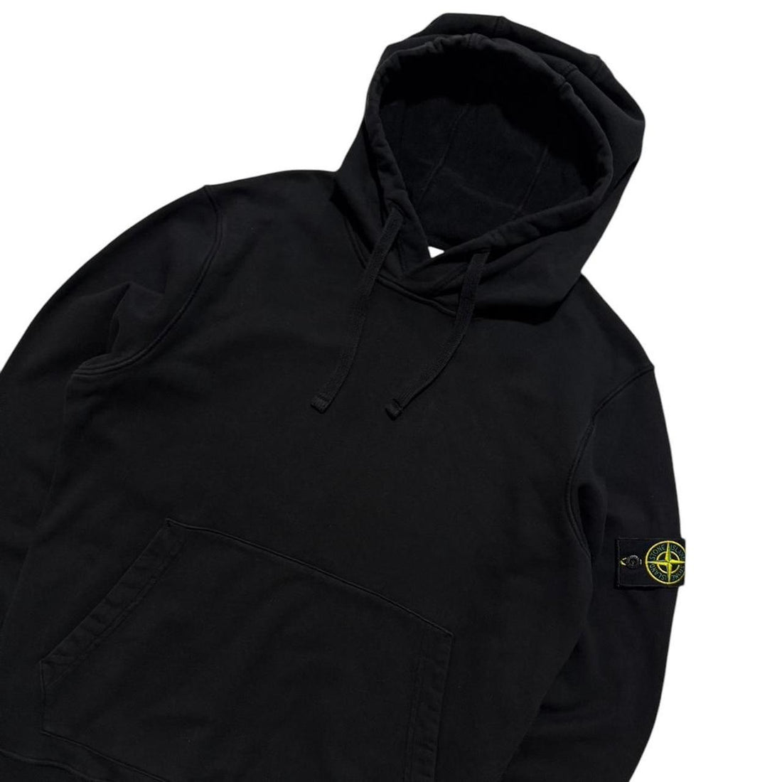 Stone Island Black Pullover Hoodie
