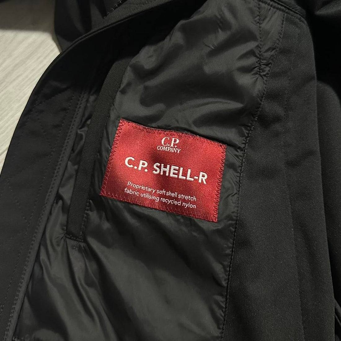 CP Company Black Goggle Jacket
