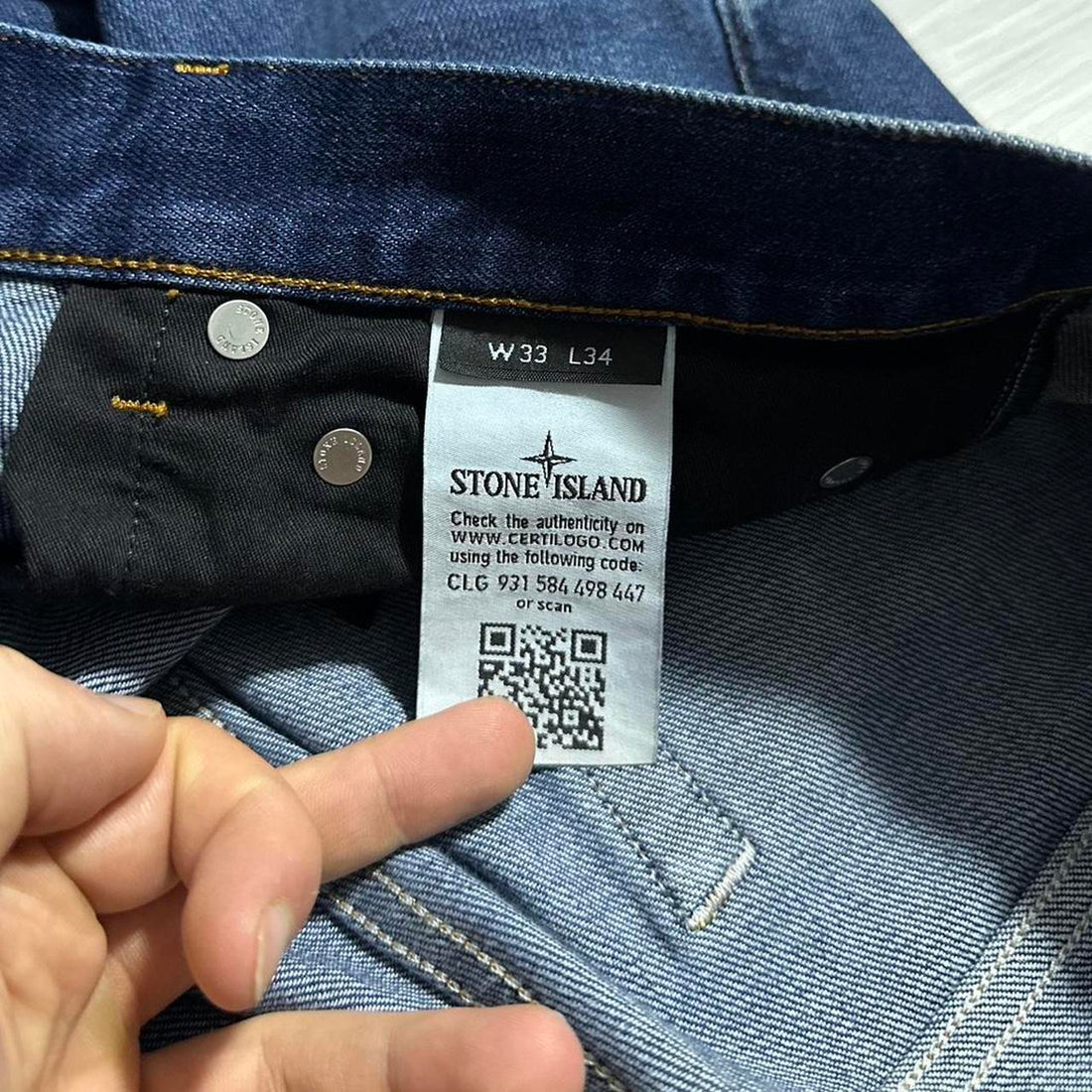 Stone Island Denim Jeans
