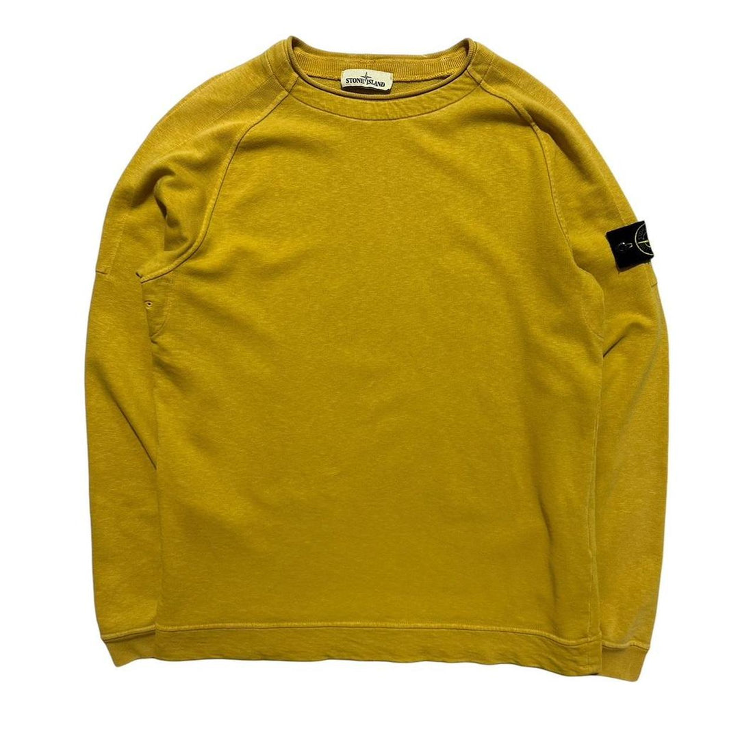 Stone Island Yellow Pullover Jumper