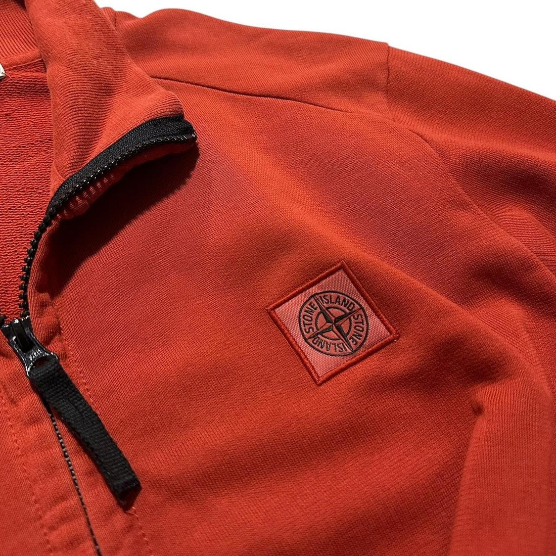 Stone Island Red Zip Up