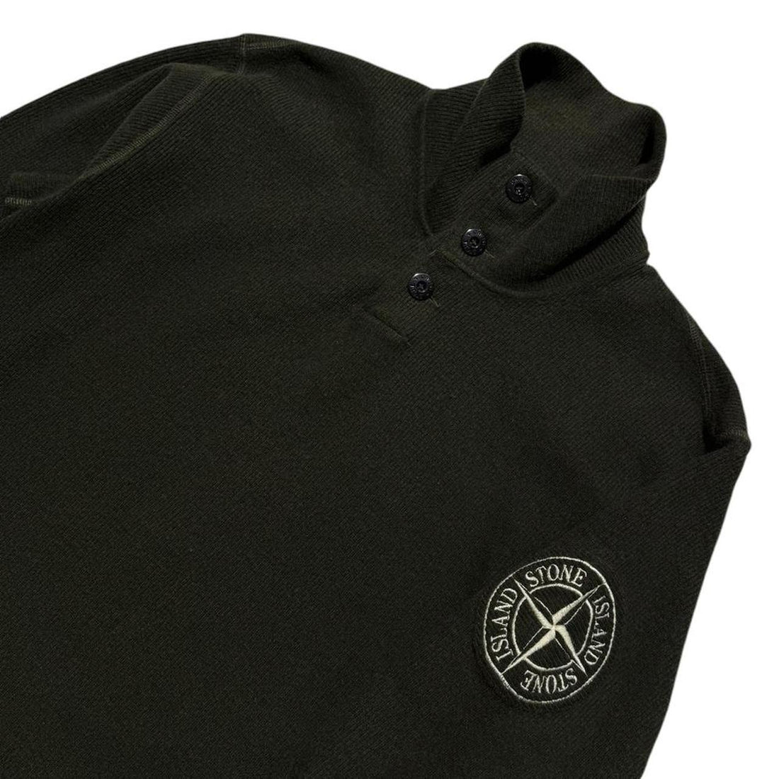 Stone Island Quarter Button Up Pullover