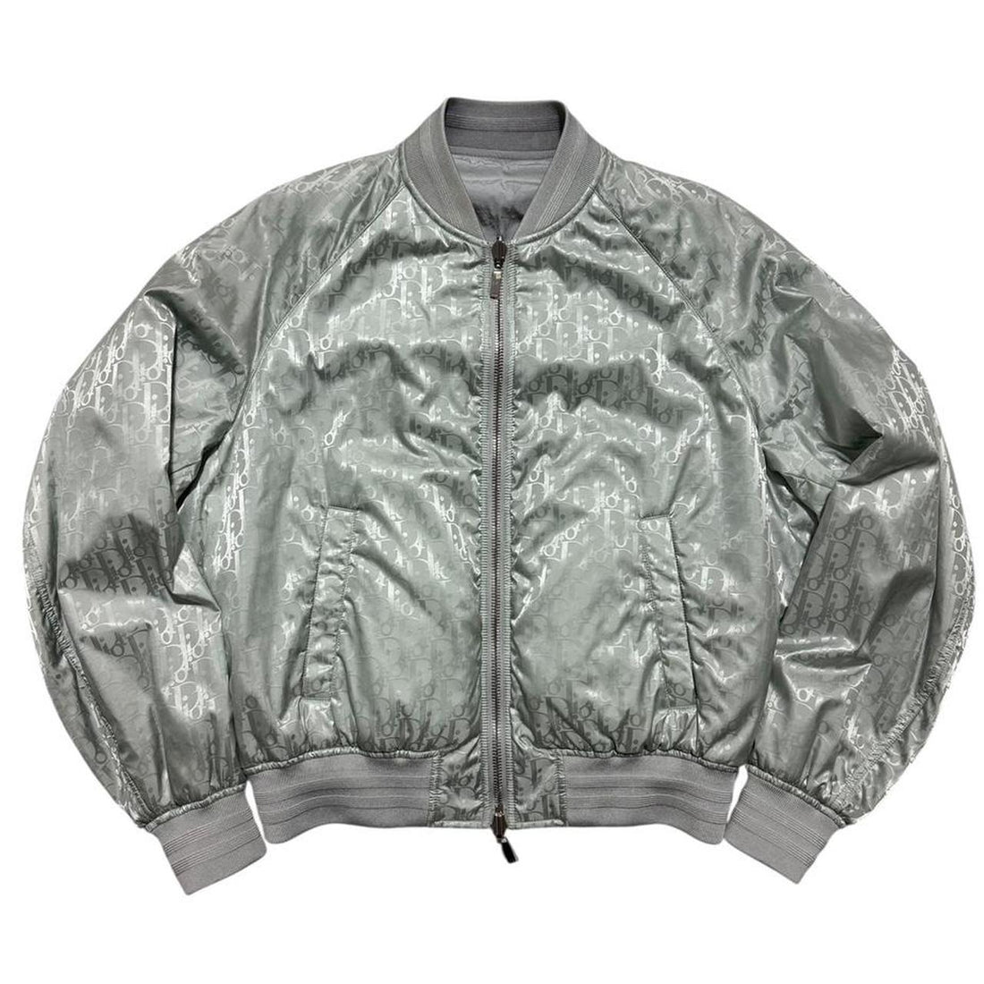 Dior 2021 Oblique Jacquared Reversible Silk Jacket