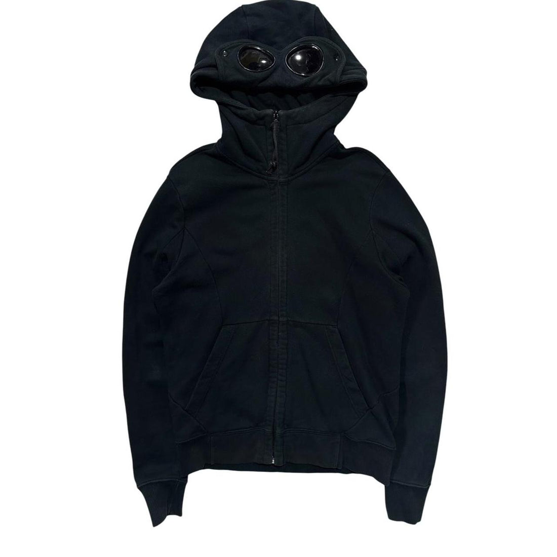 CP Company Navy Goggle Hoodie