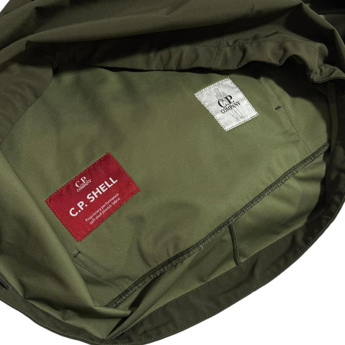 CP Company Soft Shell Quarter Zip Jacket