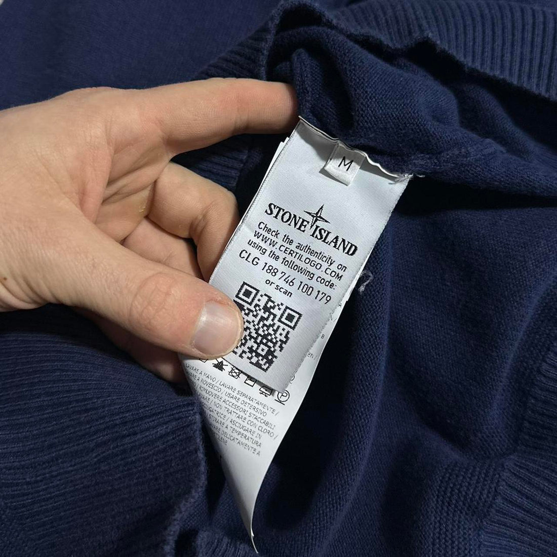 Stone Island Quarter Button Pullover