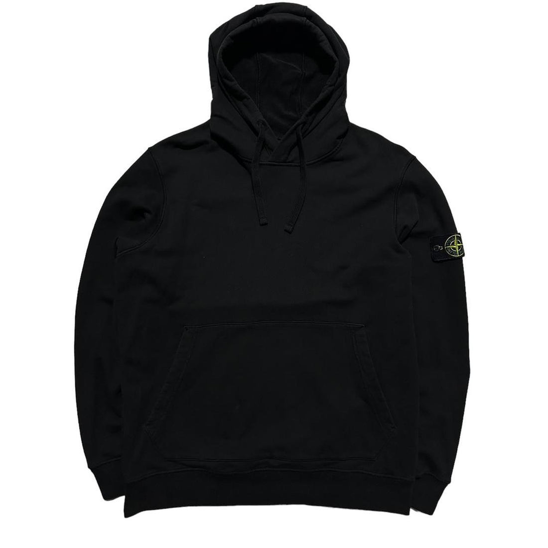 Stone Island Black Pullover Hoodie
