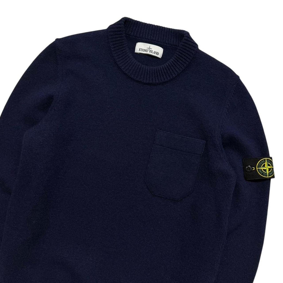 Stone Island Wool Pullover Crewneck