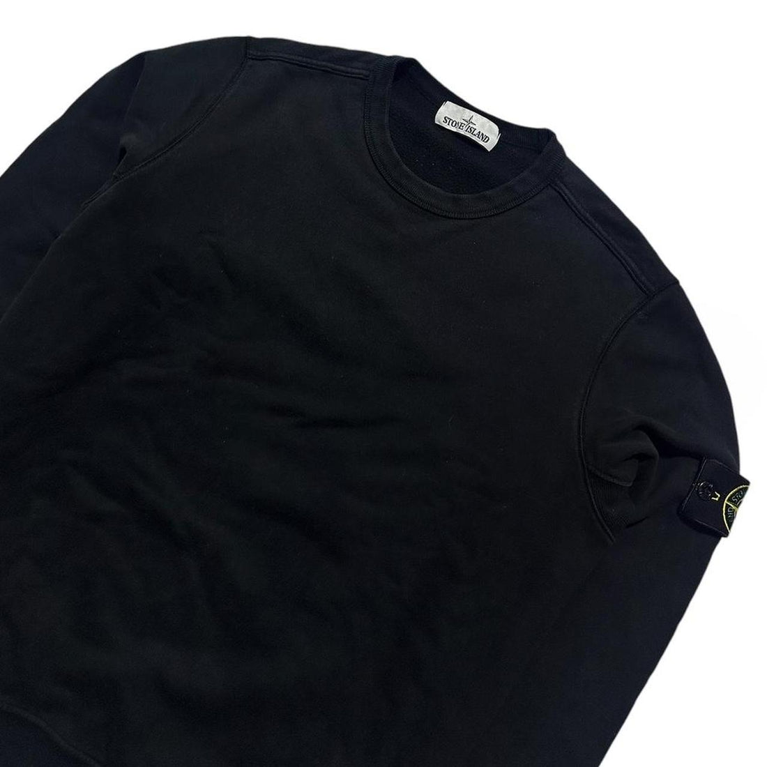 Stone Island Black Crewneck