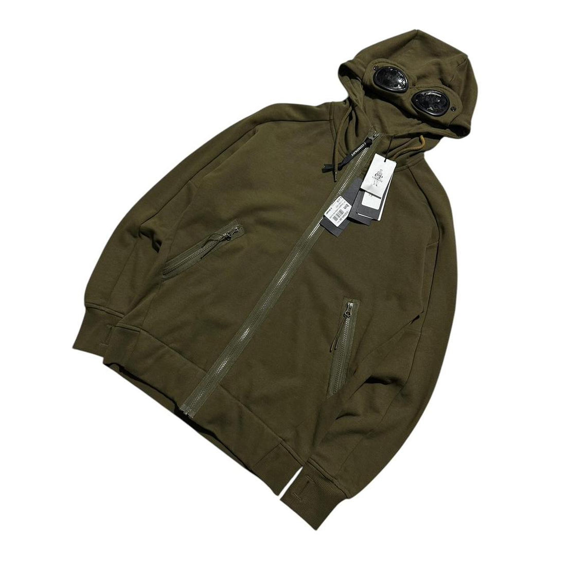 CP Company Zip Up Goggle Hoodie