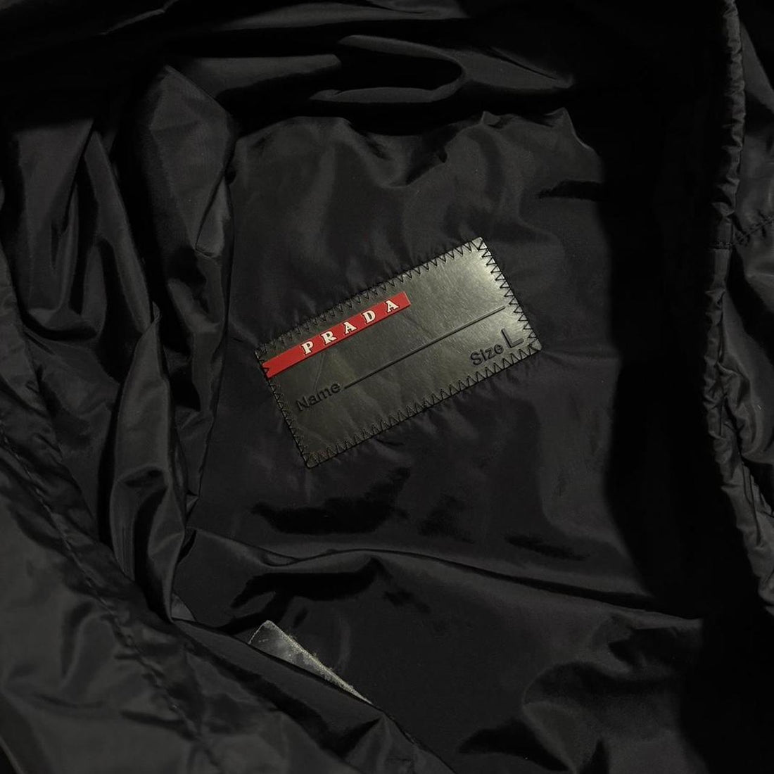 Prada Front Logo Nylon Jacket