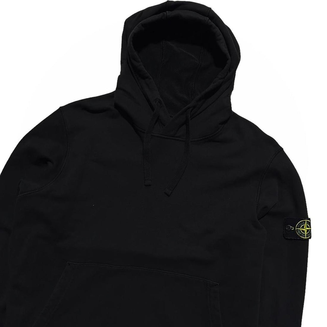 Stone Island Black Pullover Hoodie