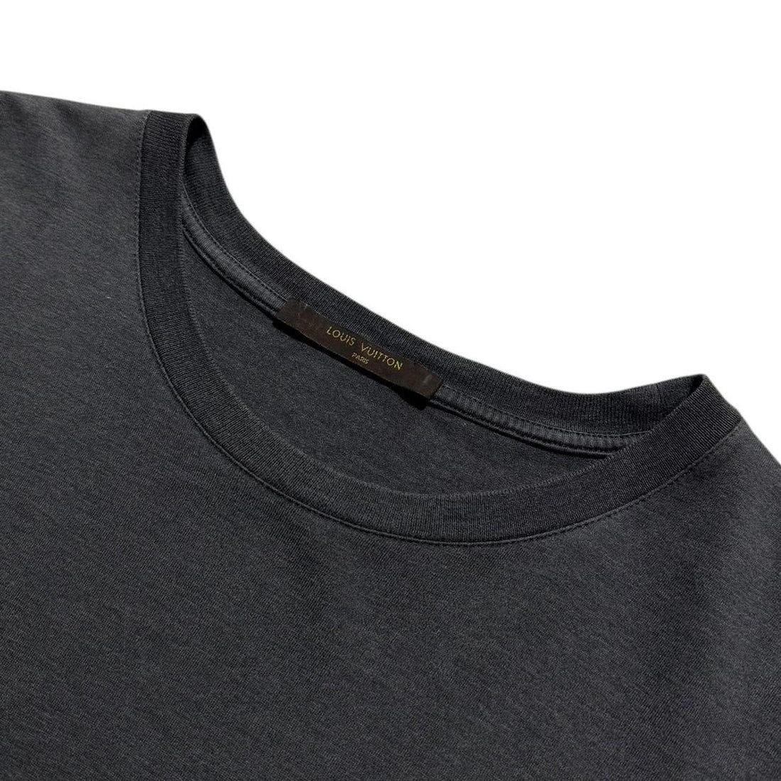 Louis Vuitton Grey Side Logo T-Shirt