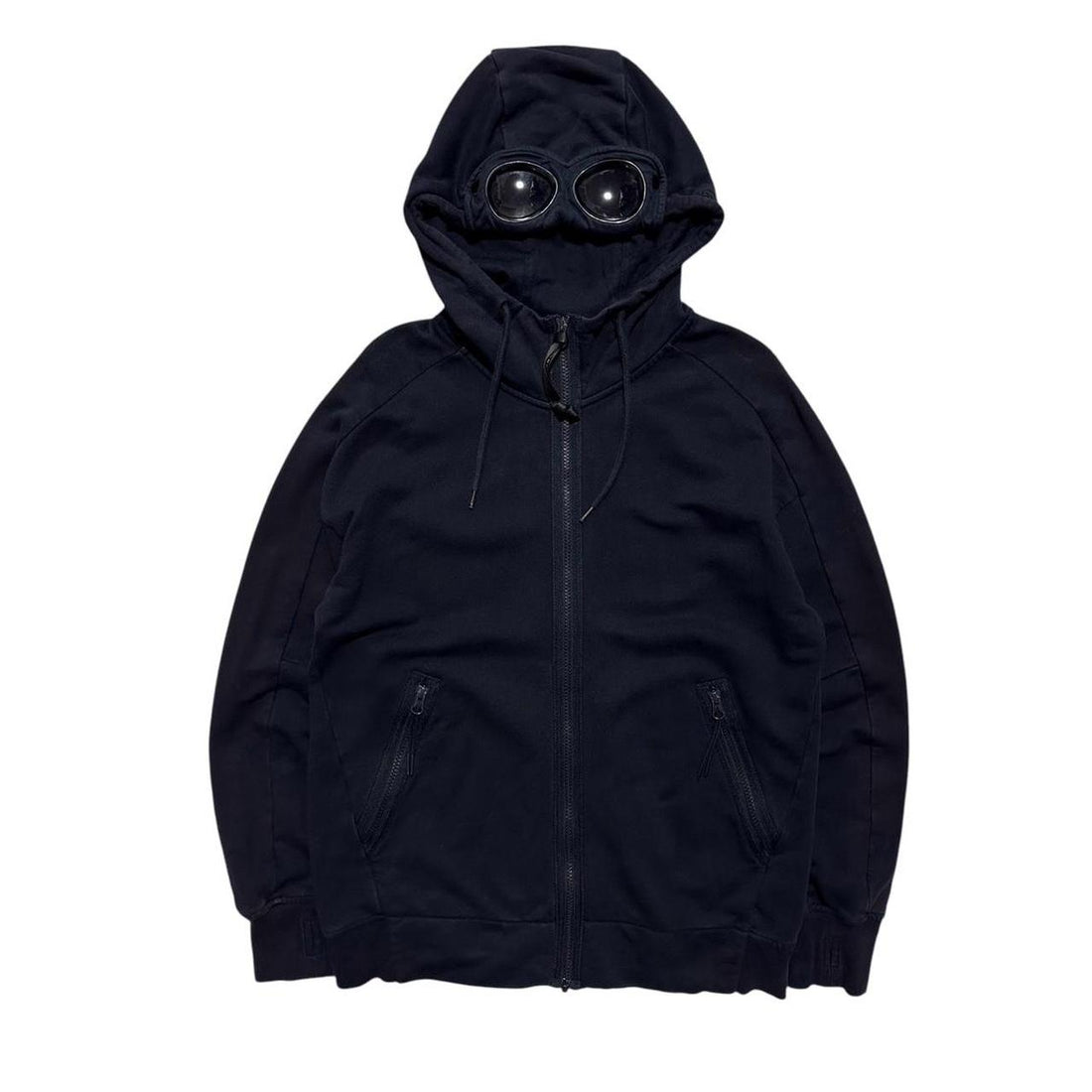 CP Company Navy Goggle Hoodie