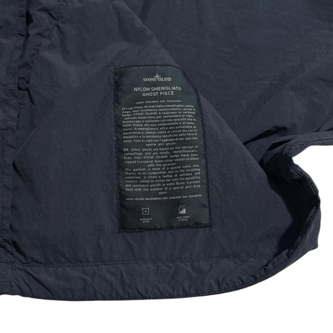 Stone Island Ghost Nylon Smergliato Jacket